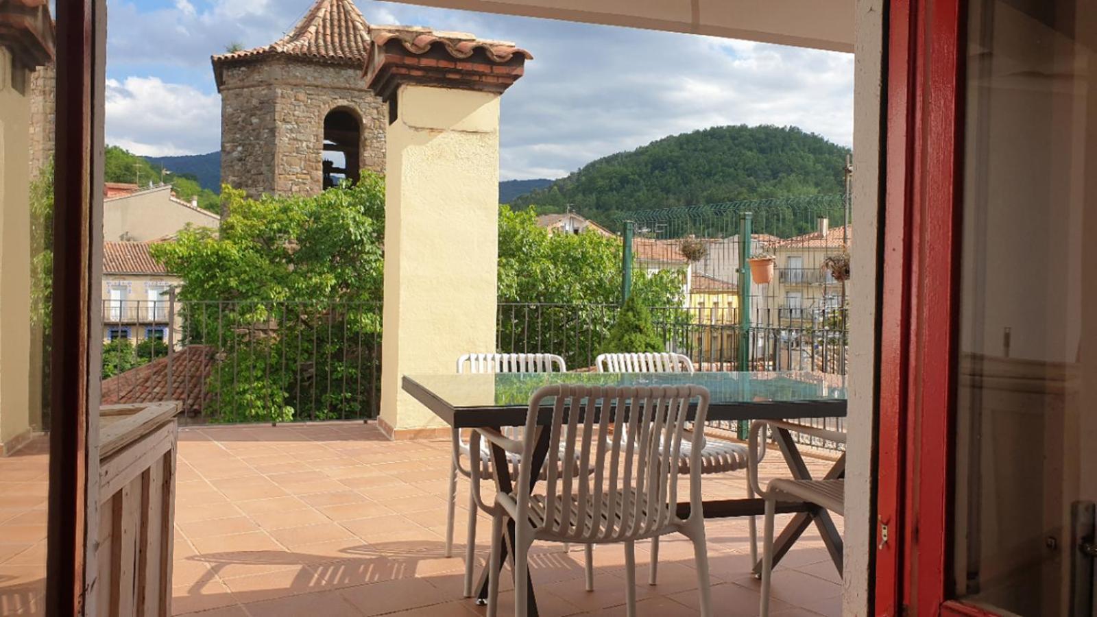 Casa Lola - Terraza panorámica en el centro del pueblo São João das Abadessas Exterior foto